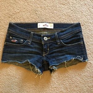 Hollister jean shorts